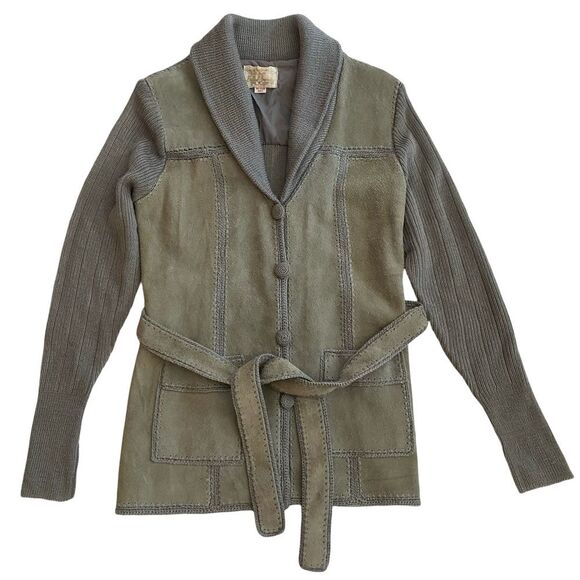 Vintage Jackets & Blazers - Vintage Exclusive Imports Suede Leather Jacket